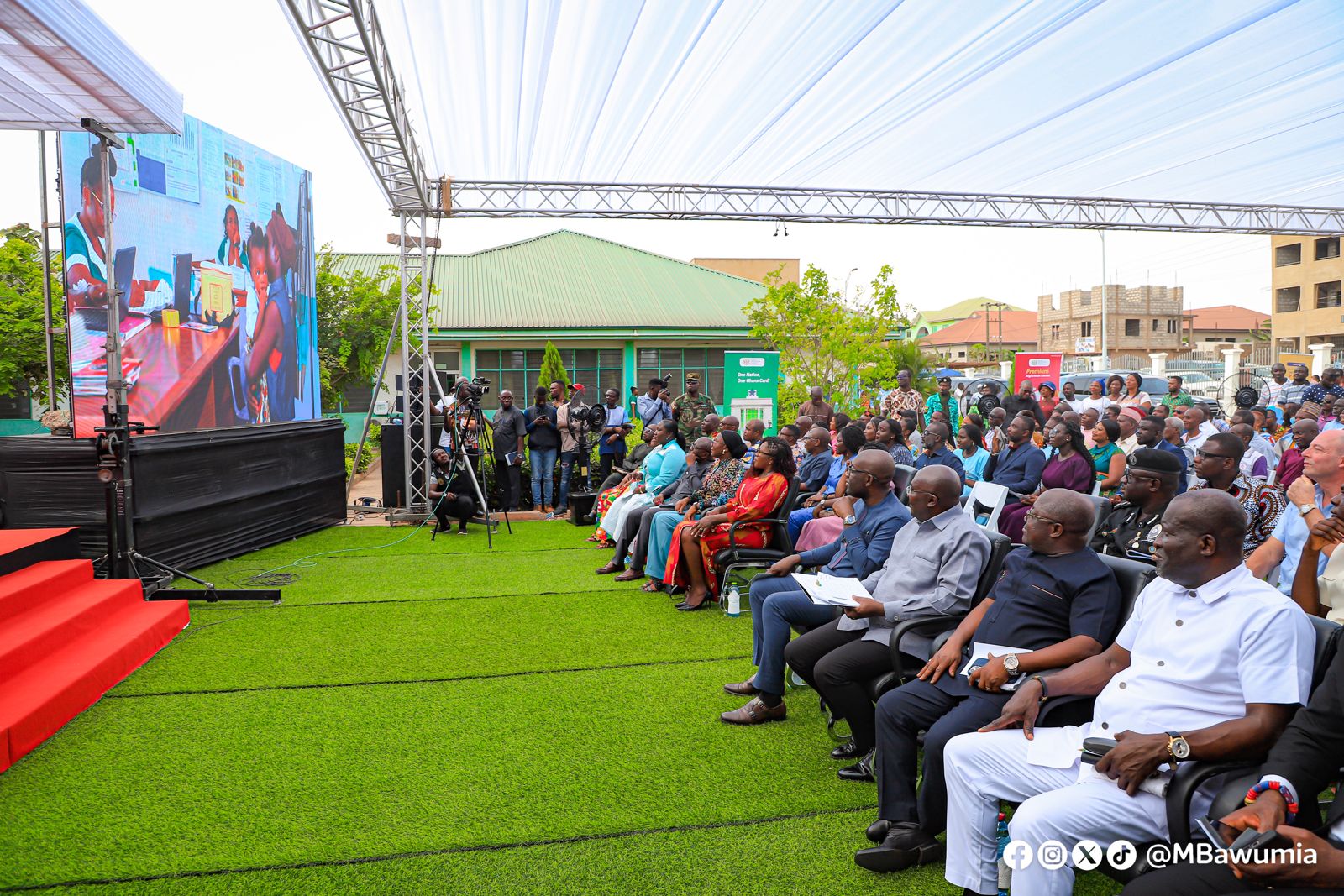 Vice President Bawumia launches Ghana card at birth initiative