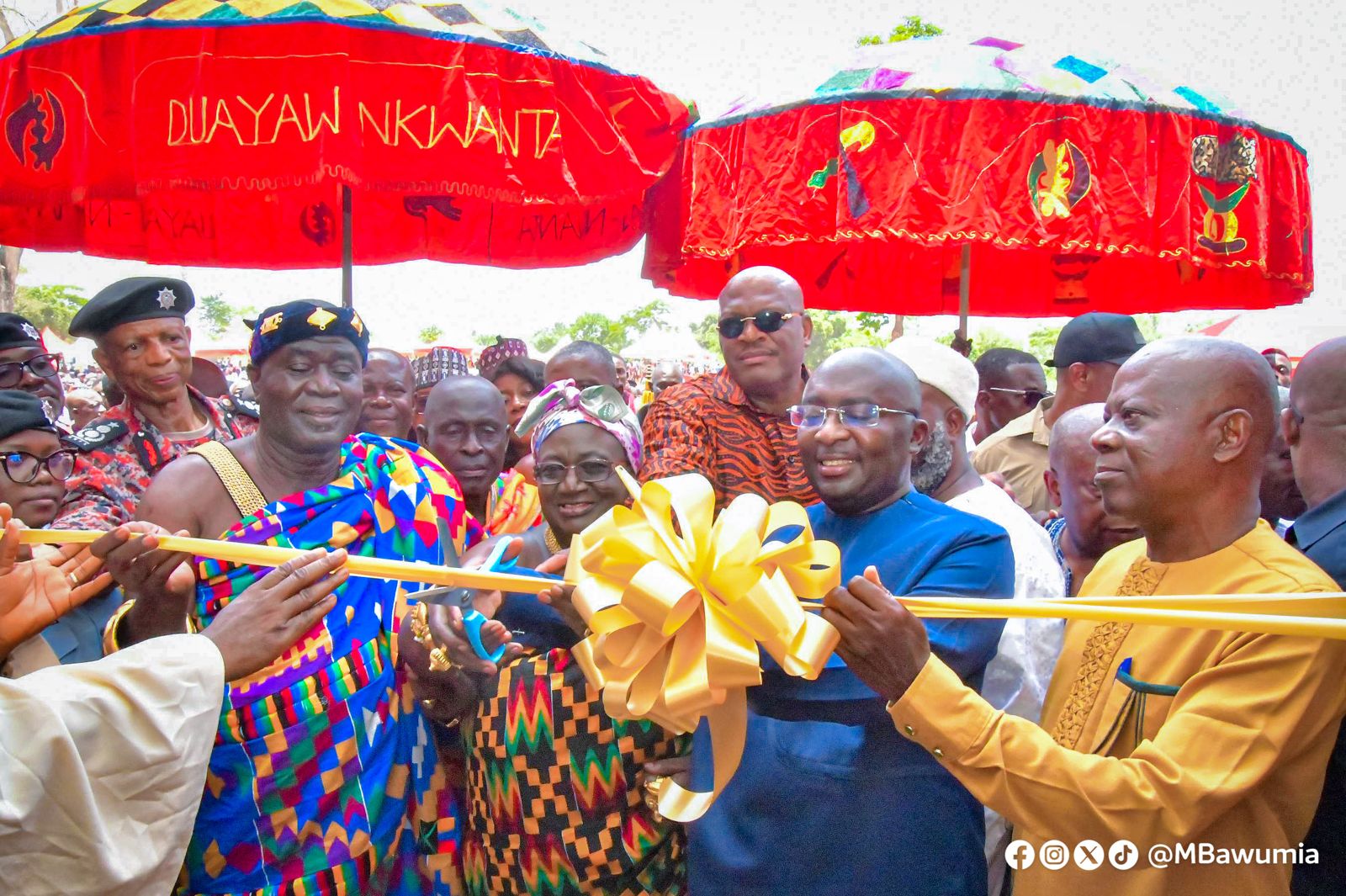 Vice President Bawumia commissions Fire Service Academy and Training School in Duayaw Nkwanta