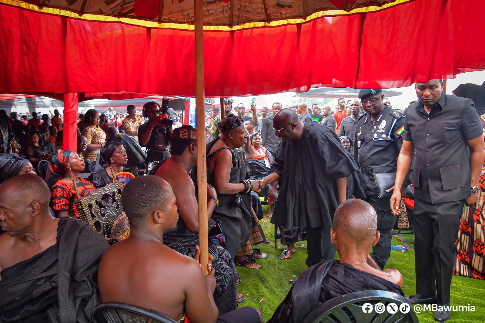 Vice President Bawumia leads Government and party delegation for John Kumah’s One Week observation