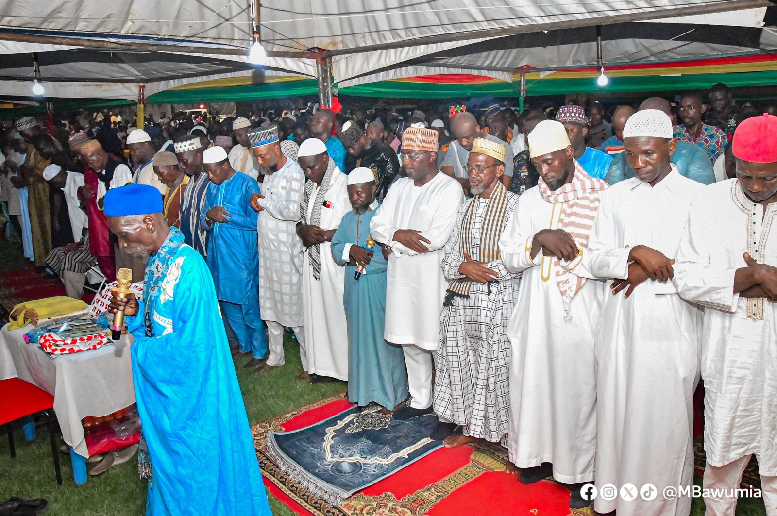 Vice President Bawumia observes Tafsir and Iftar in Suhum