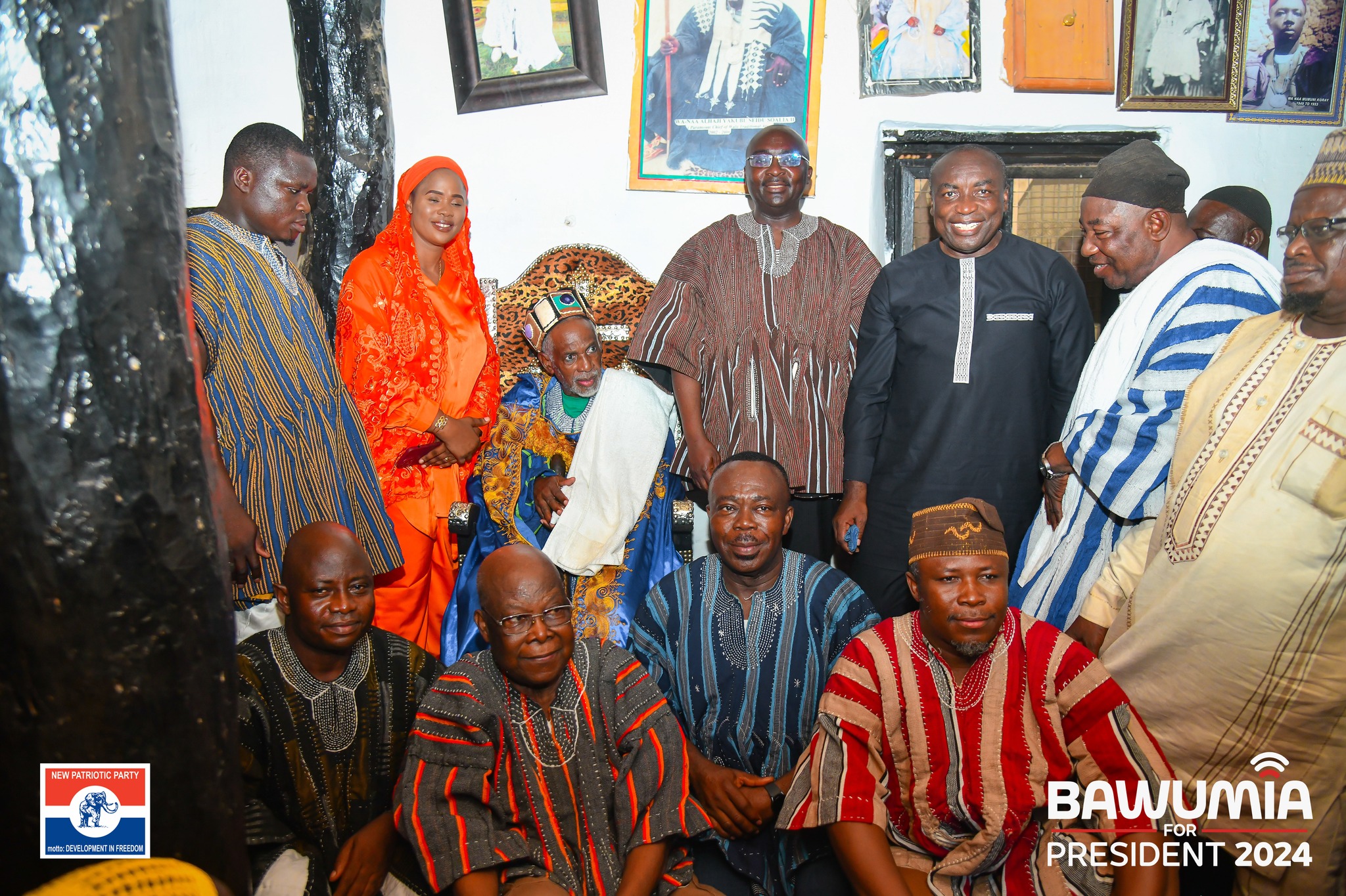 Vice President Bawumia receives rousing welcome in Wa