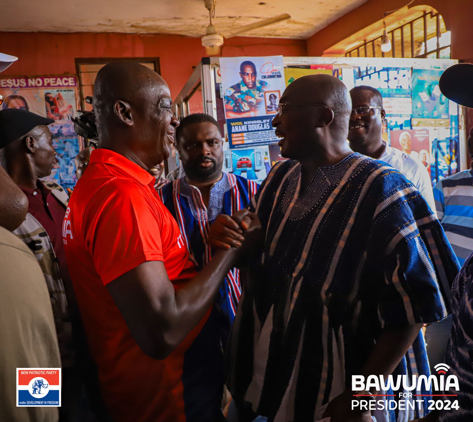 Vice President Bawumia tours the Western North Region