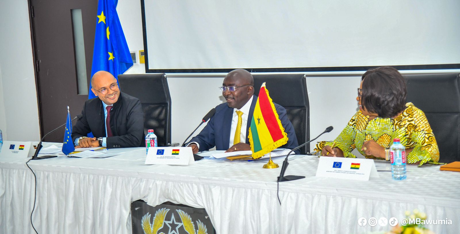 Vice President Bawumia co-chairs the Ghana-EU Partnership Dialogues