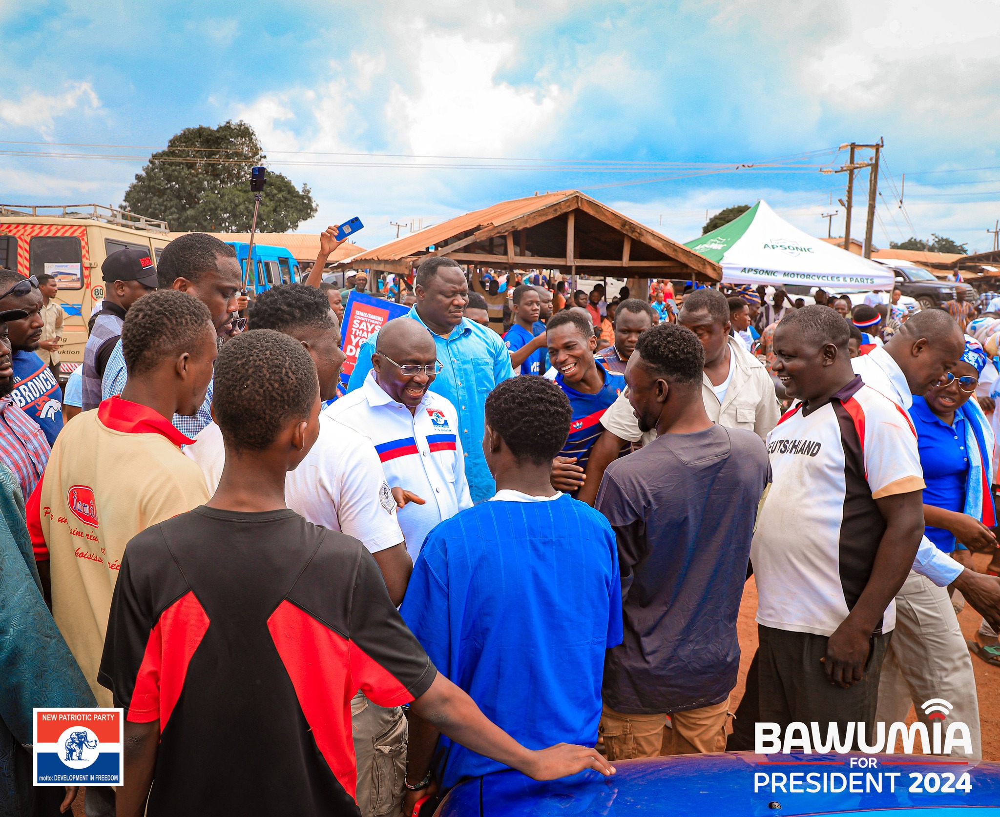 Vice President Bawumia engages constituents of Tatale/Sanguli, Zabzugu and Yendi