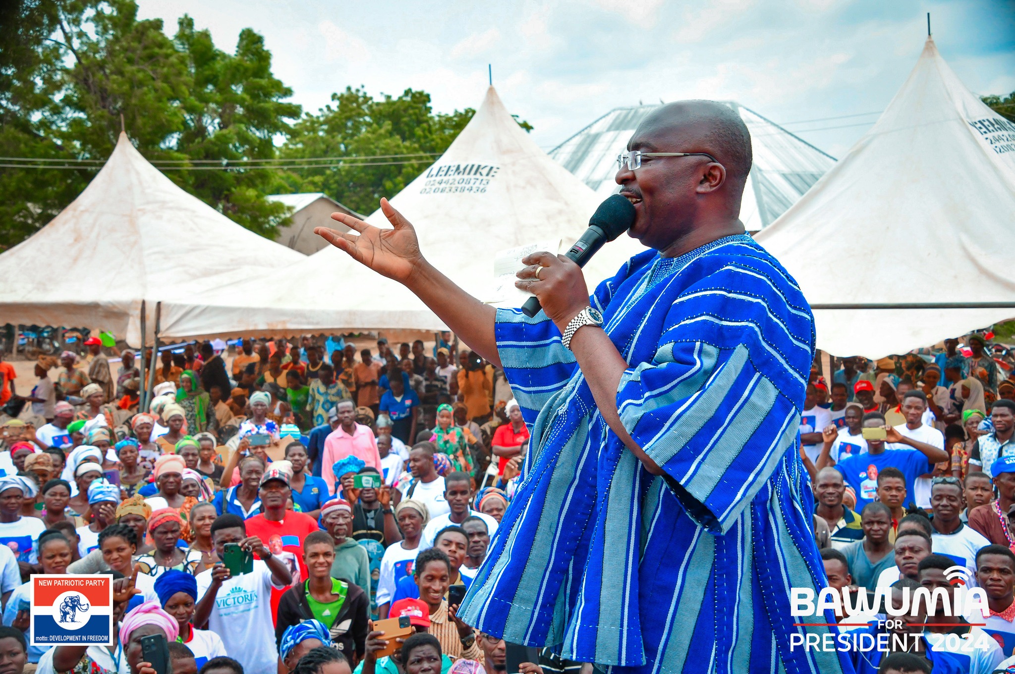 Vice President Bawumia engages constituents of Jirapa, Sissala East and Sissala West