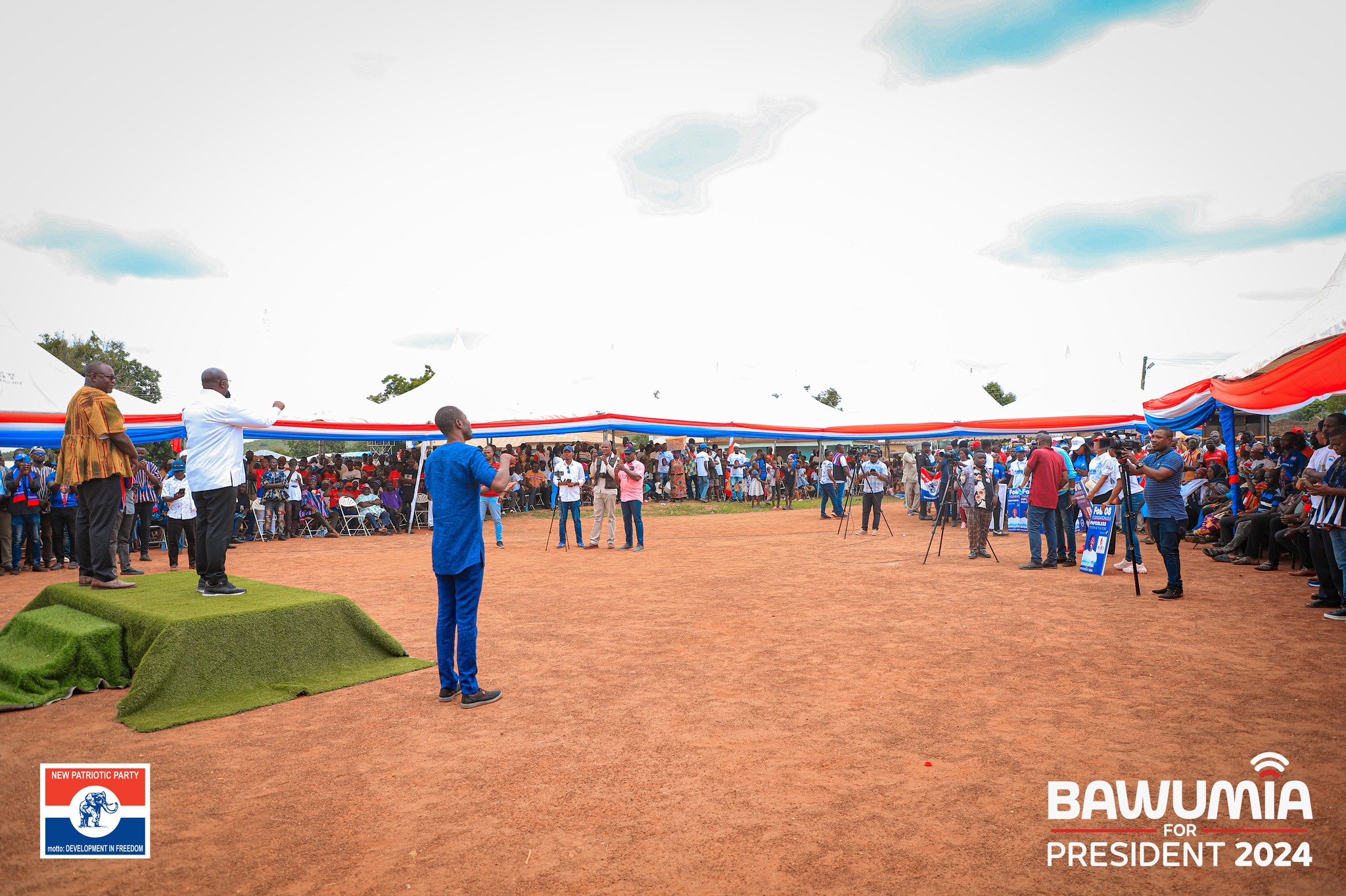 Vice President Bawumia tours the Talensi, Nabdam and Bolga East Constituencies