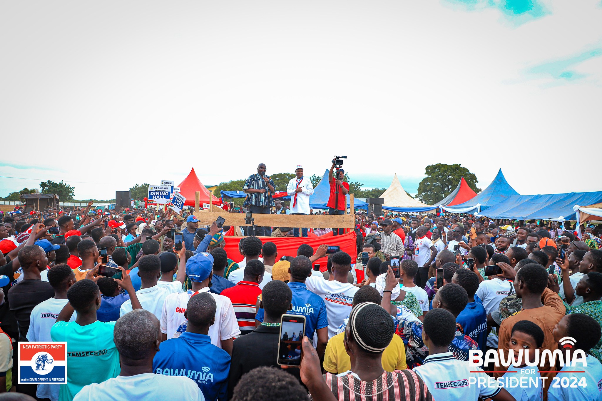 Vice President Bawumia engages constituents of Bawku Central, Garu, Tempane and Pusiga