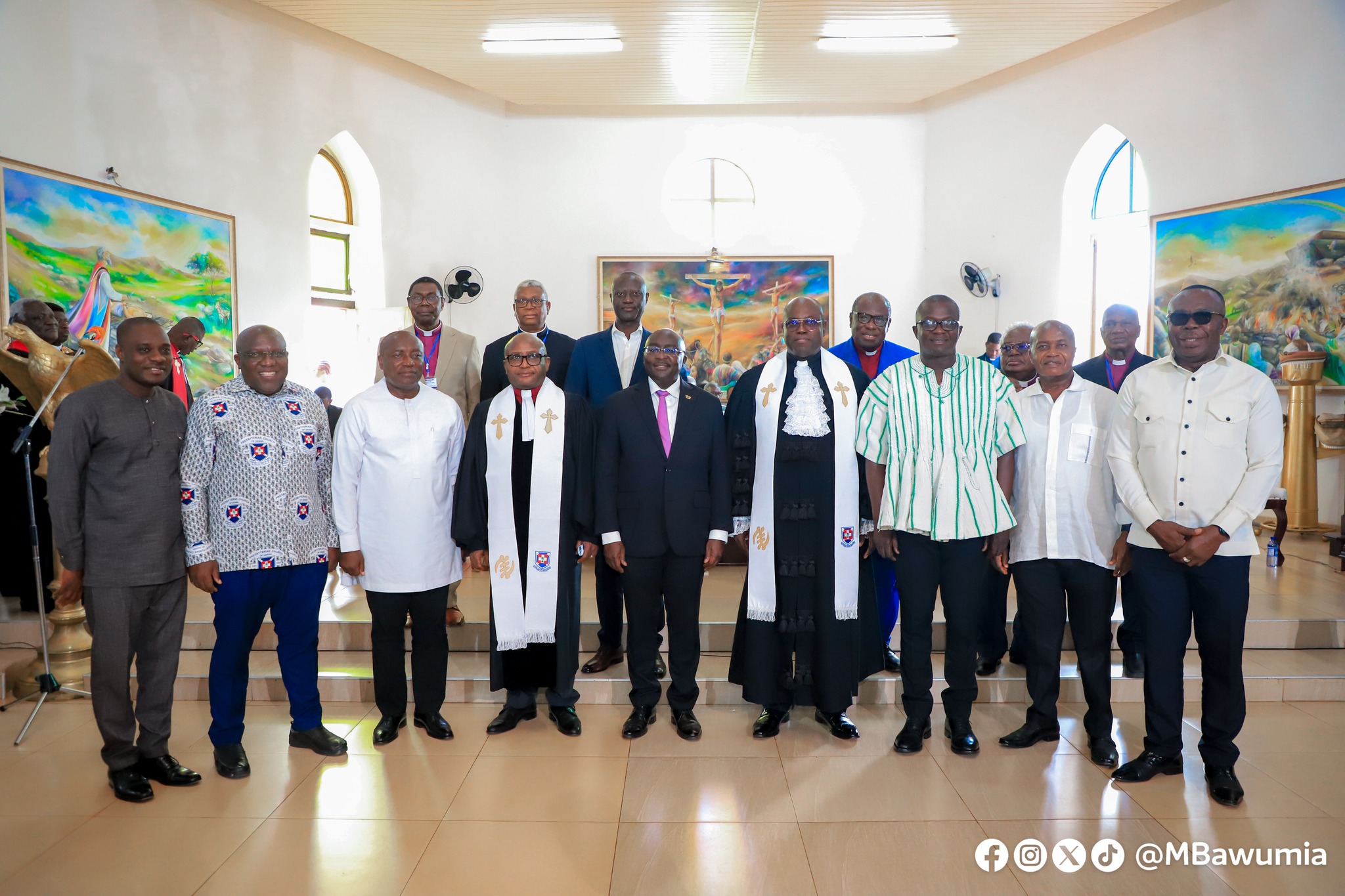 Vice President Bawumia joins the Presbyterian Church of Ghana to mark 24th General Assembly