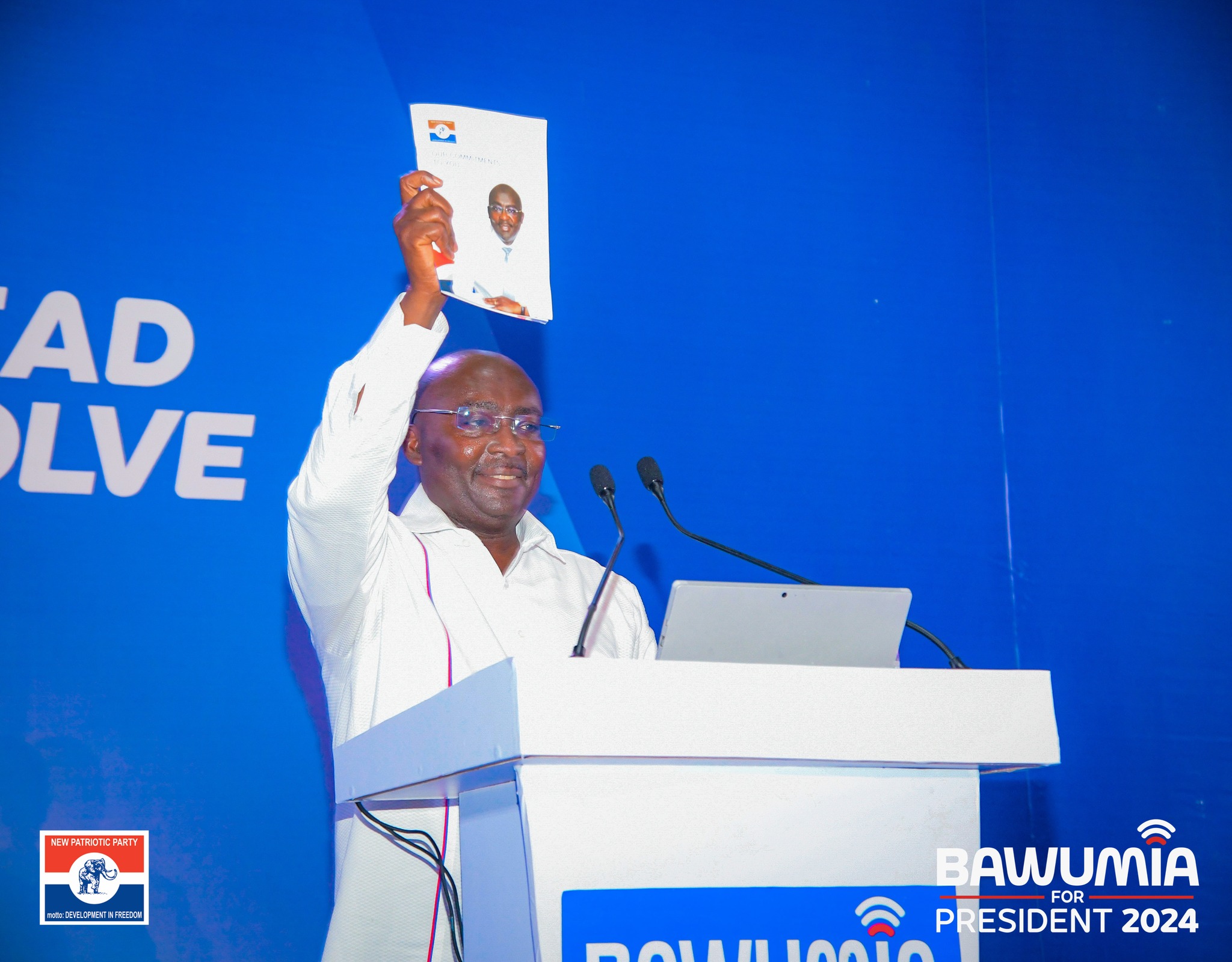  NPP 2024 MANIFESTO LAUNCH: SPEECH BY THE PRESIDENTIAL CANDIDATE, DR. MAHAMUDU BAWUMIA