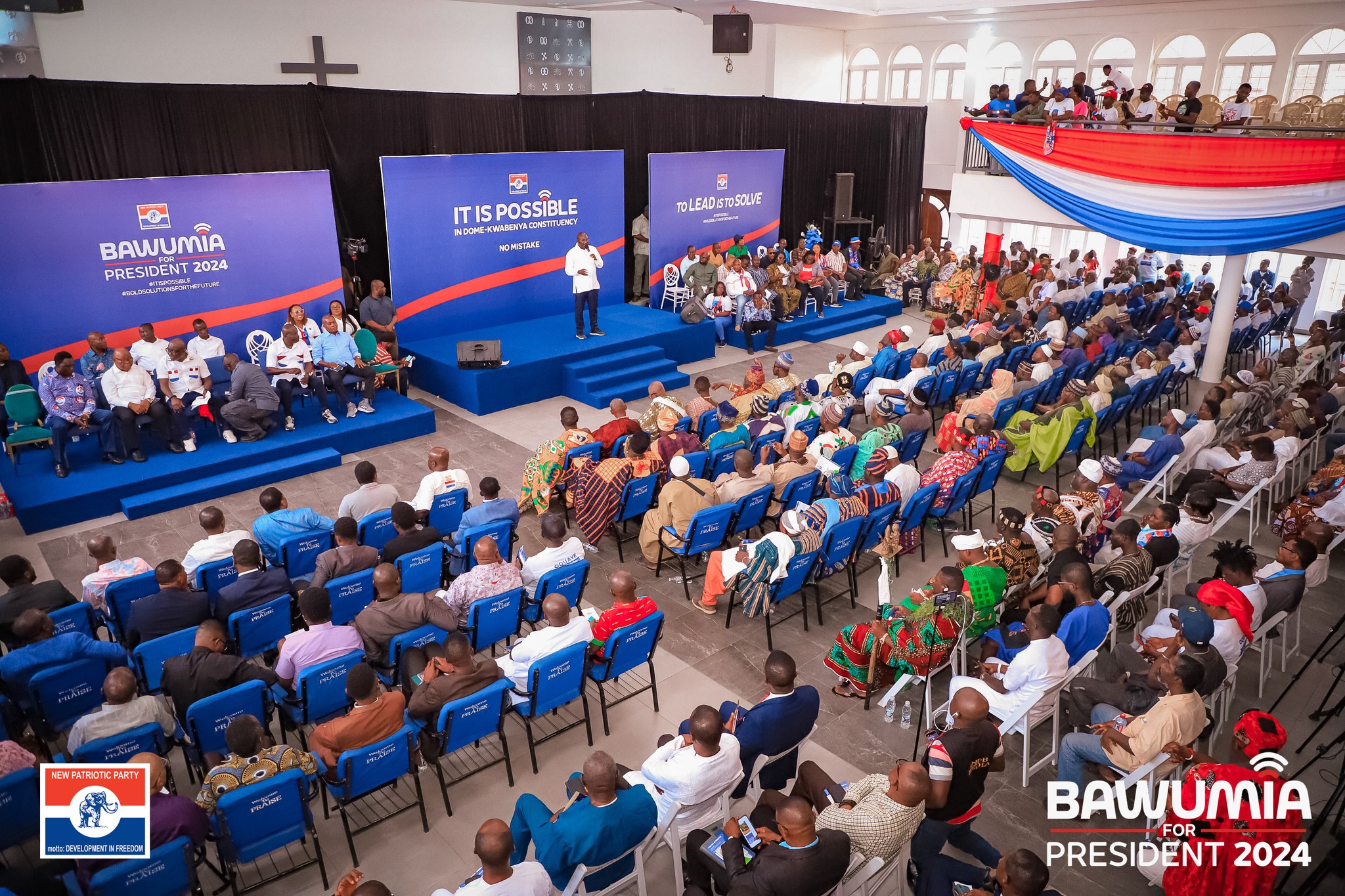  Vice President Bawumia engages constituents of Dome Kwabenya