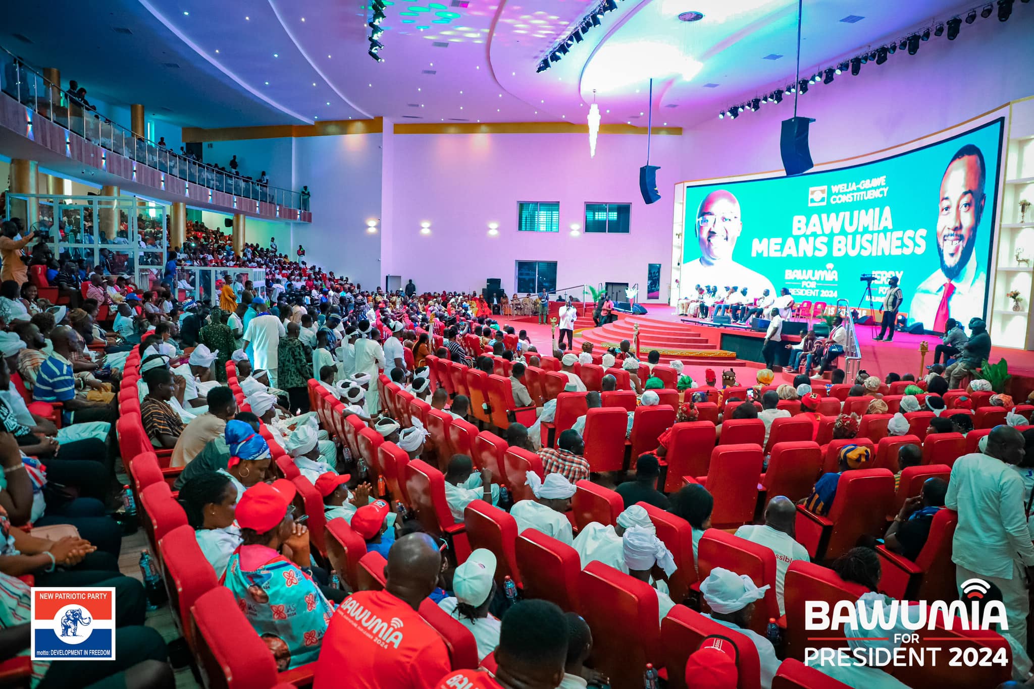 Vice President Bawumia tours the Weija-Gbawe, Anyaa Sowutuom, Obom Domeabra and Bortianor-Ngleshie-Amanfrom constituencies