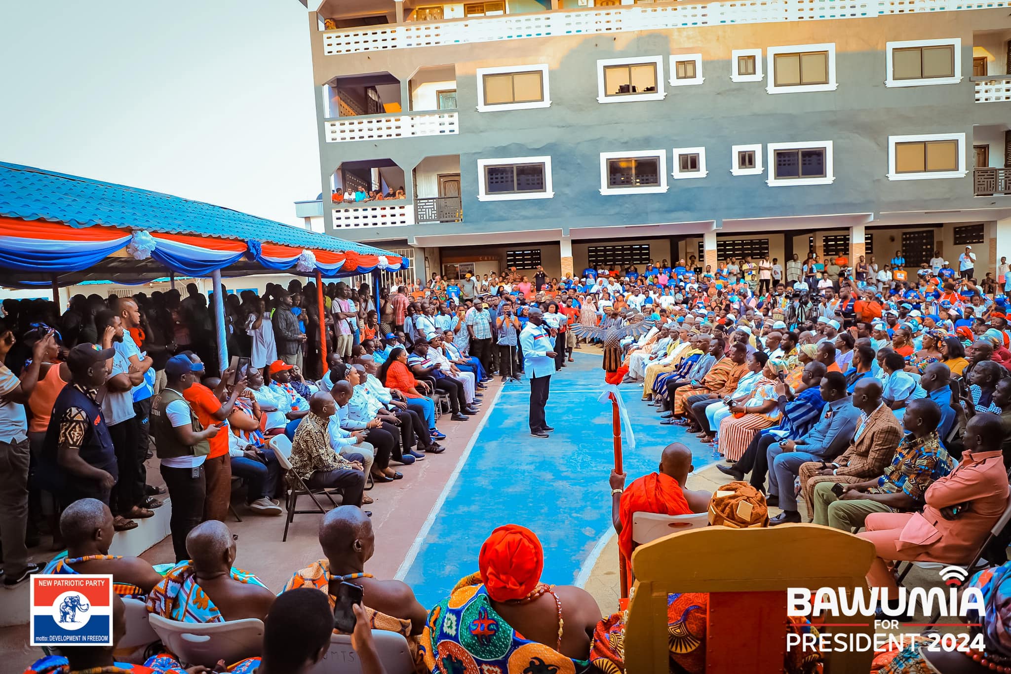 Vice President Bawumia engages constituents of Okaikwei North, Okaikwei South and Okaikwei Central