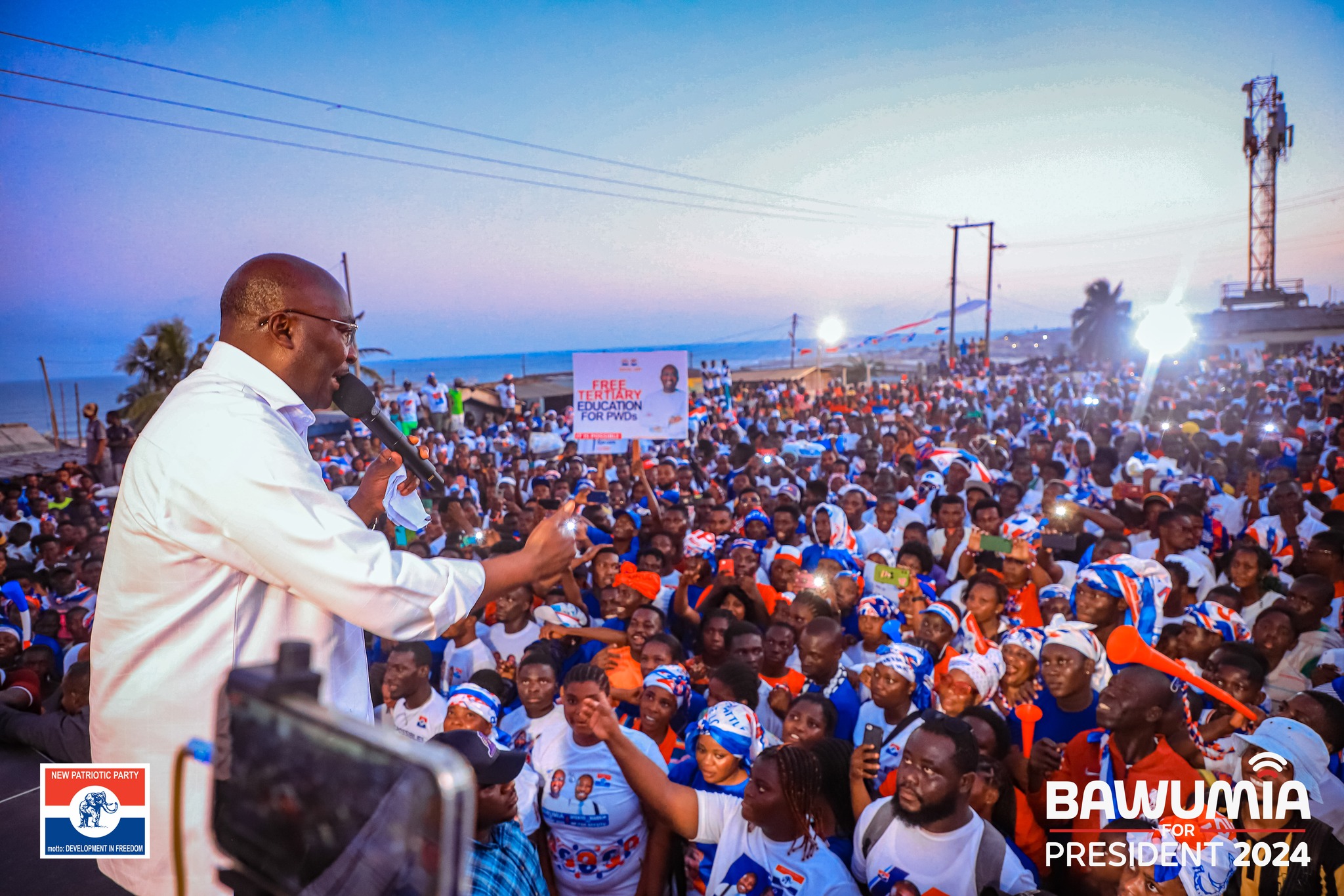 Vice President Bawumia engages constituents of the Gomoa East, Awutu Senya West, Effutu and Gomoa West constituencies