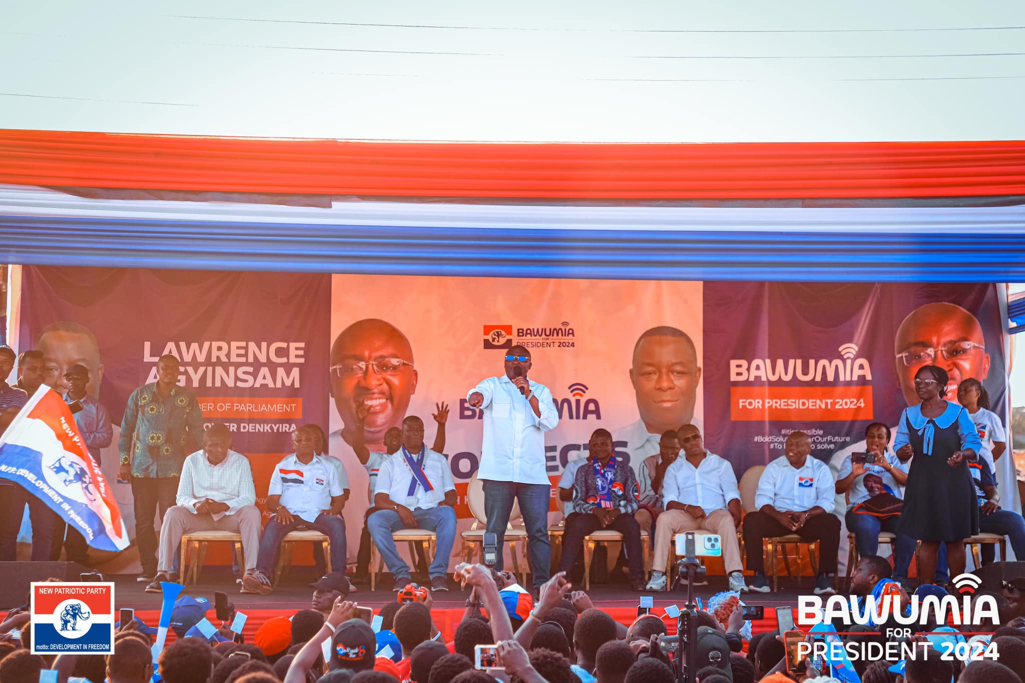 Vice President Bawumia tours the Twifo Atti Morkwaa, Twifo Hemang Lower Denkyira and Mfantseman constituencies