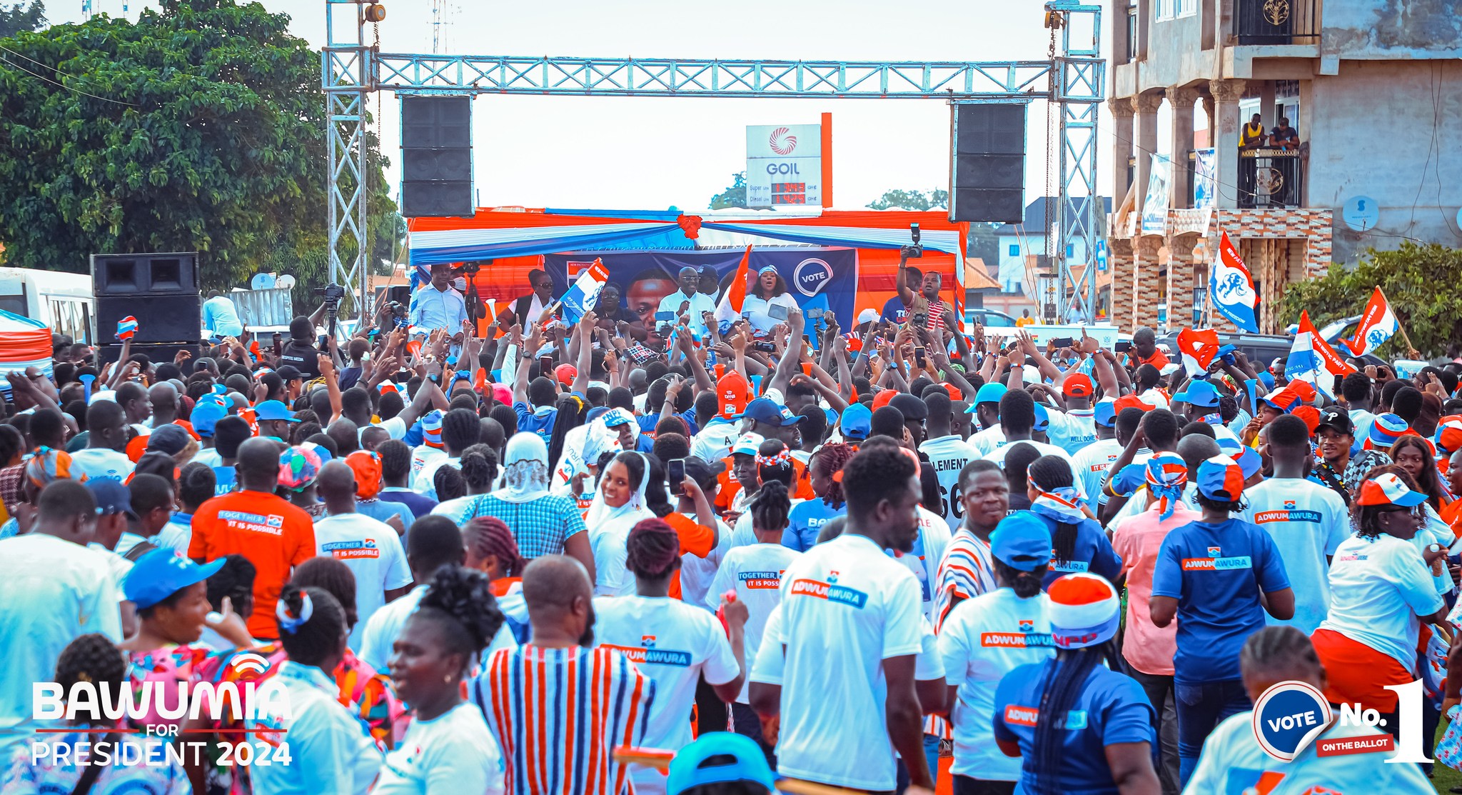 Vice President Bawumia engages constituents of Jaman North, Jaman South, and Berekum West