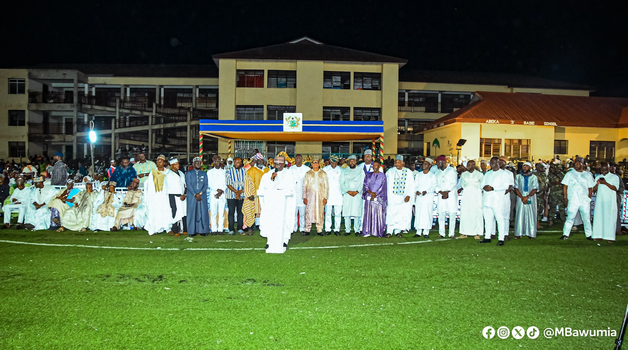 Vice President Bawumia joins Muslims to mark the 2024 National Maulid