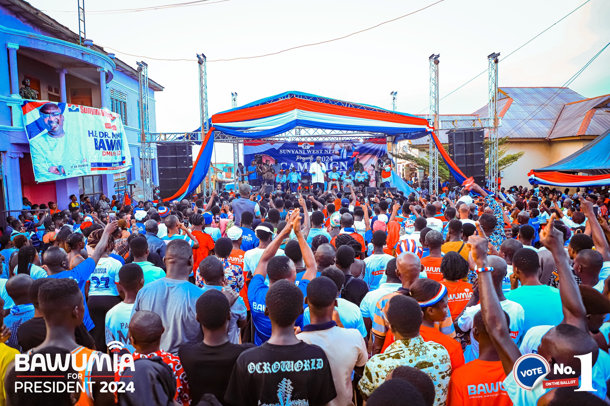 Vice President Bawumia tours the Berekum East, Sunyani East and Sunyani West constituencies