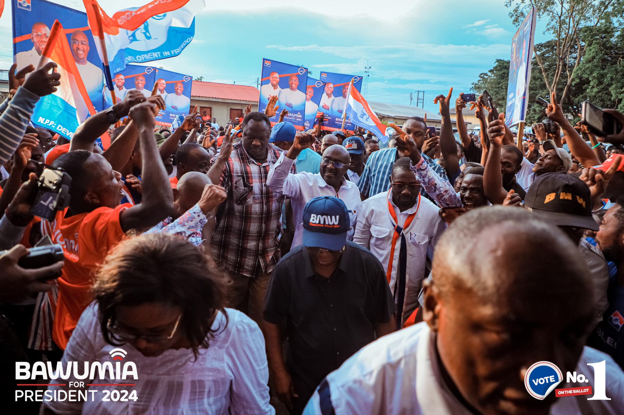 Vice President Bawumia tours the Adaklu, Akatsi North, Agotime Ziope and Ho Central constituencies