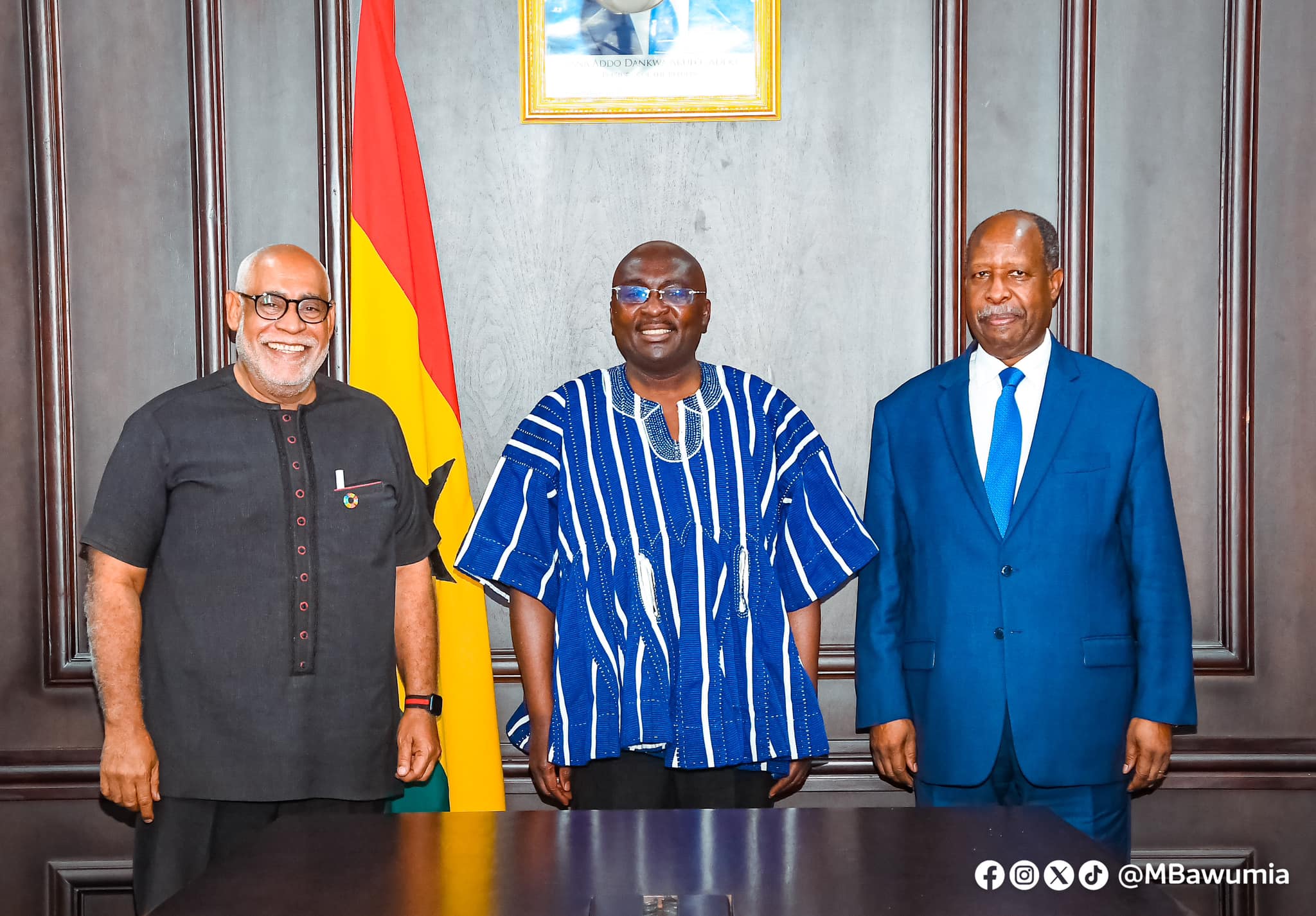 Vice President Bawumia welcomes UN Secretary General’s Special Representative at the Jubilee House