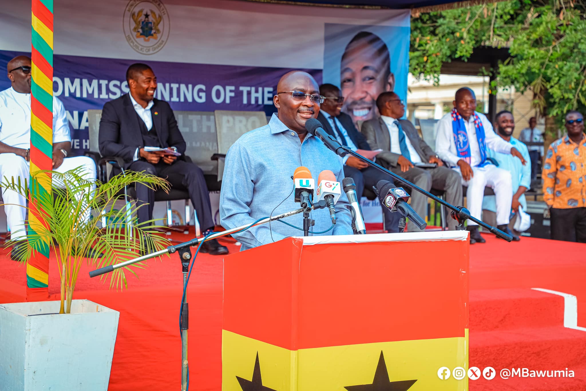 Vice President Bawumia commissions the National E-Health project