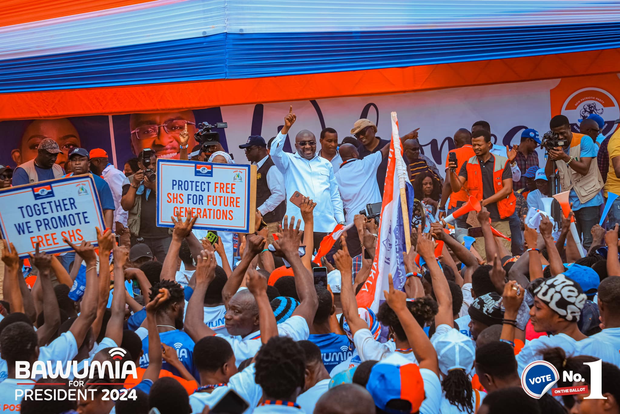 Vice President Bawumia tours the Afigya Kwabre South, Old Tafo Pankrono and Suame Constituencies